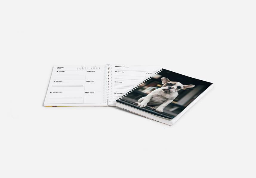 Annual Spiral Bound Agenda