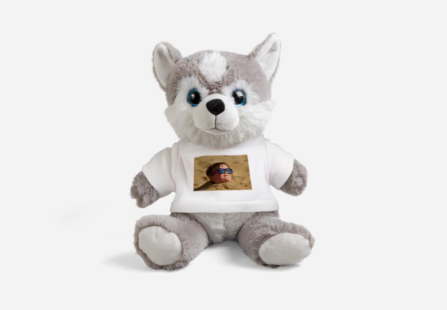 Stuffed Husky Teddy