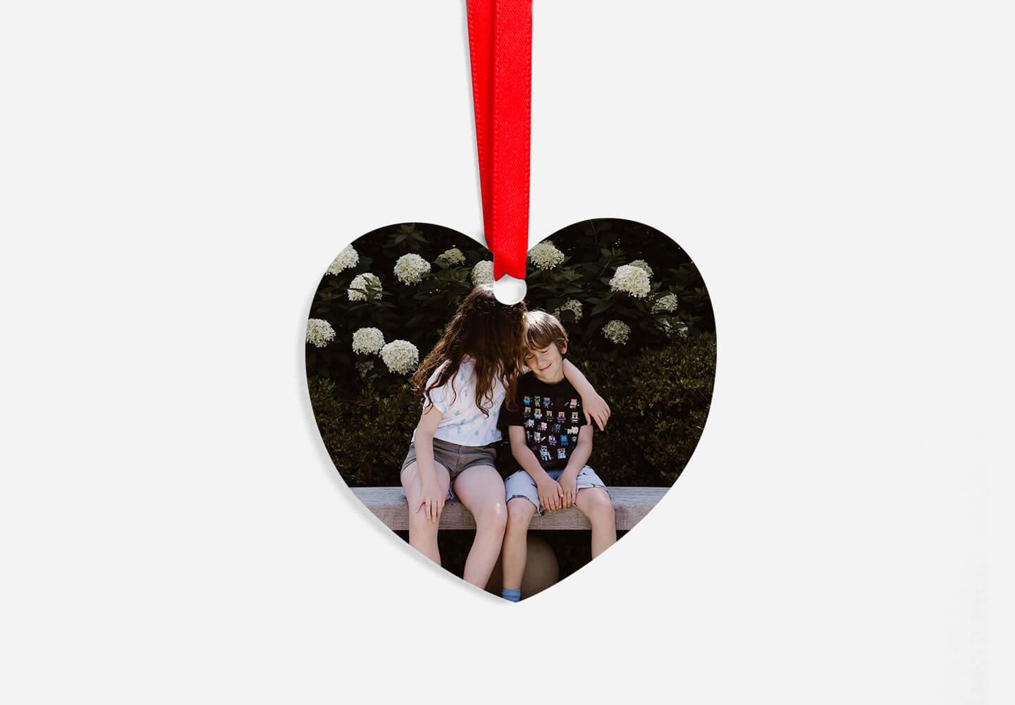 Heart Shaped Christmas Ornament