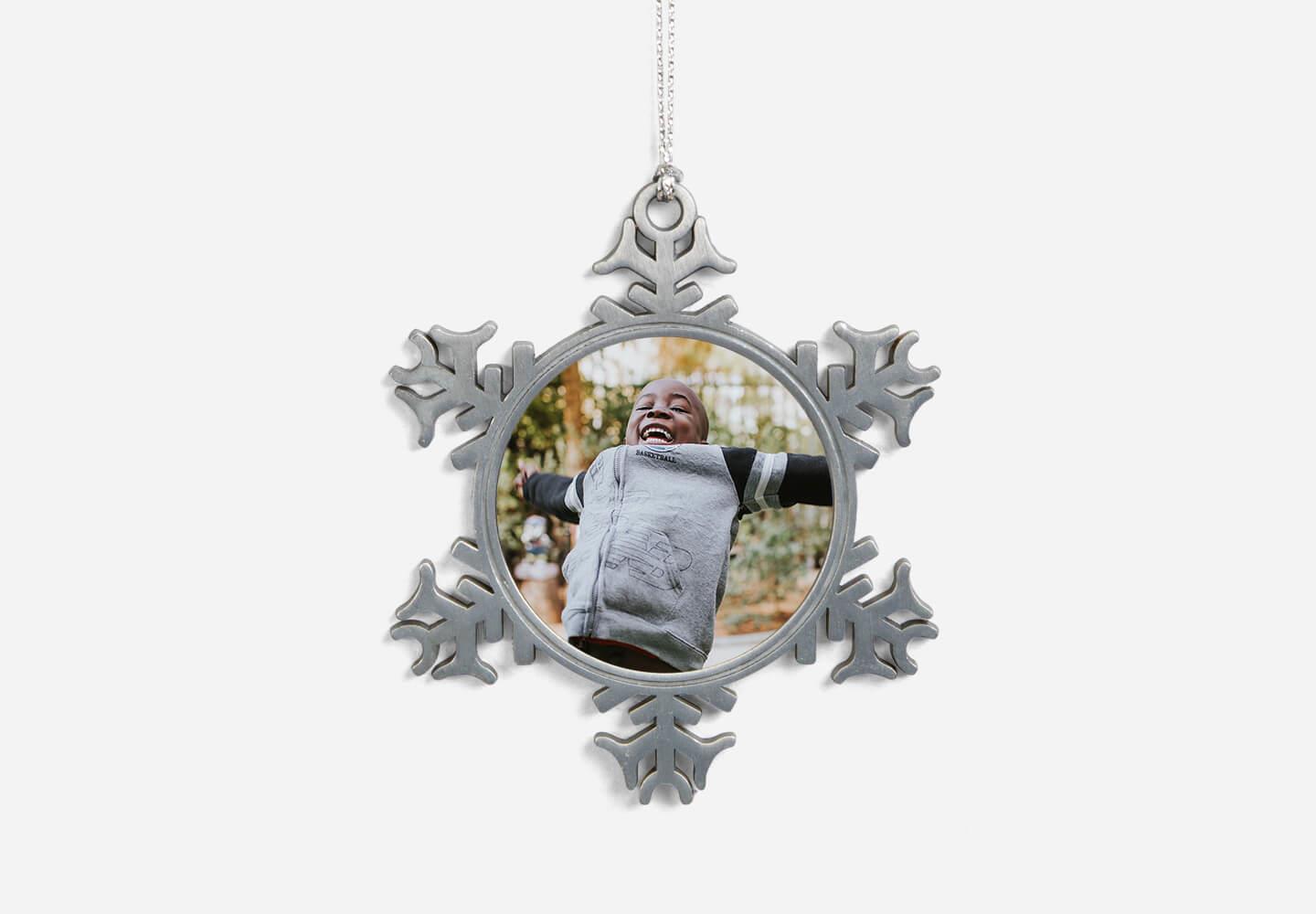 Tin Flake Ornament