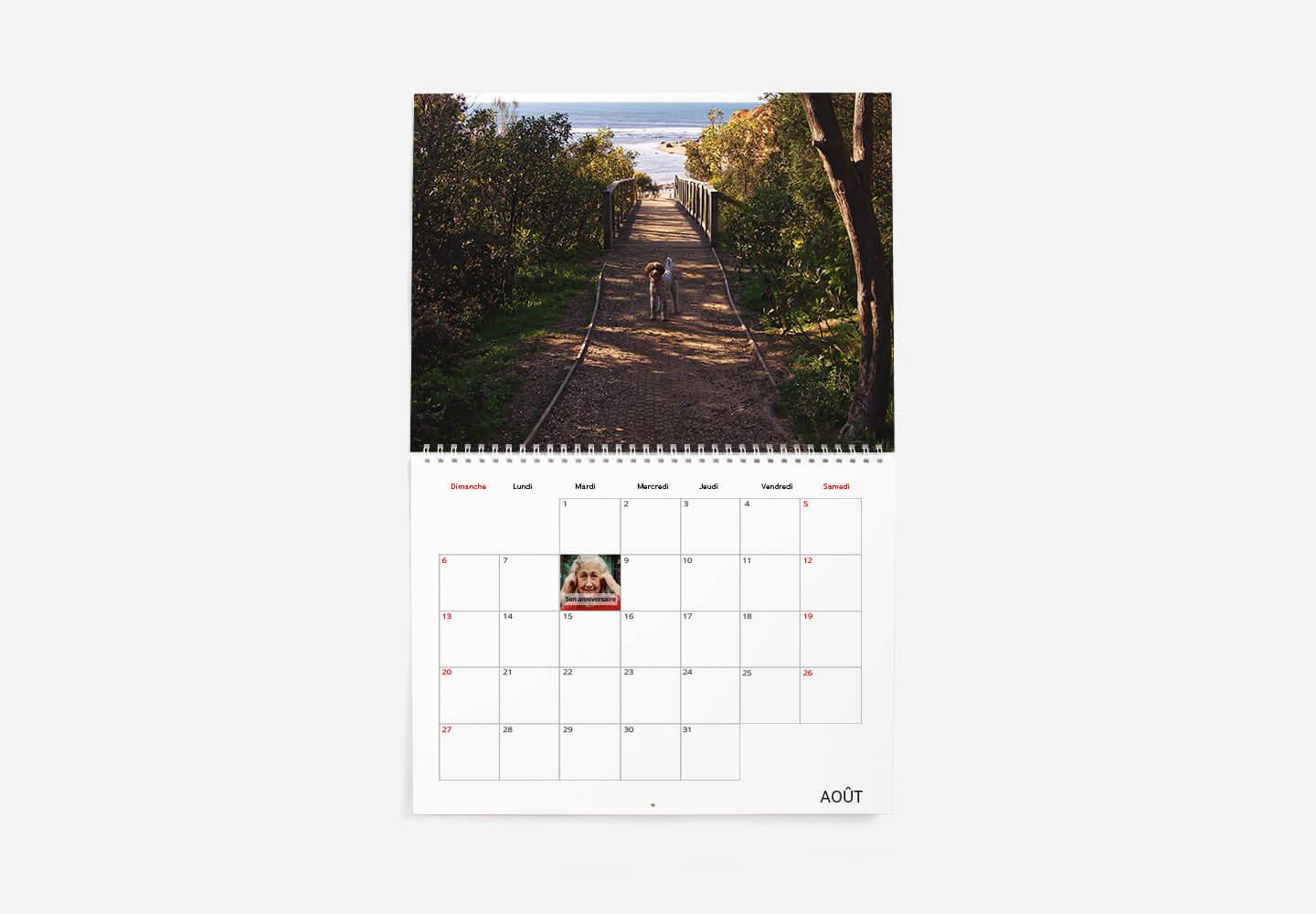 Calendrier classique Enviro mat