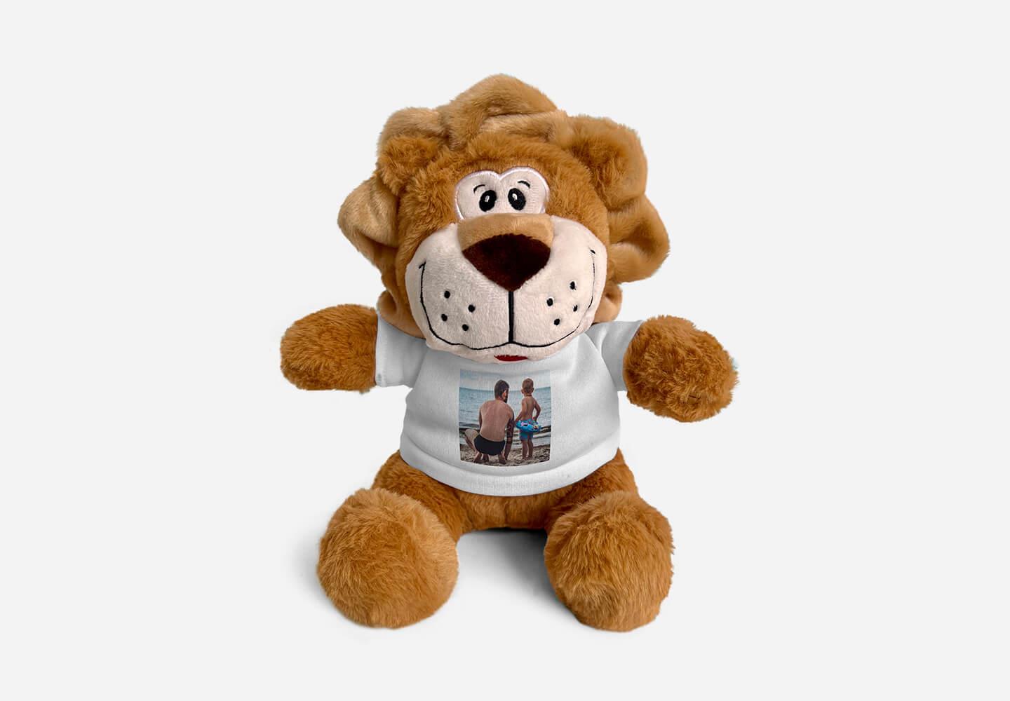 Découvrez la peluche lion personnalisable by akka sports