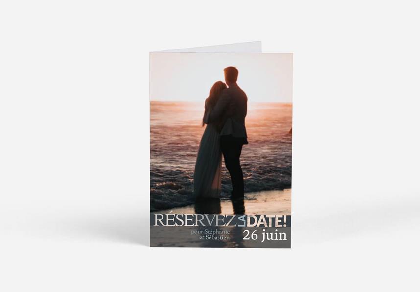 Carte réservez la date Carte réservez la date