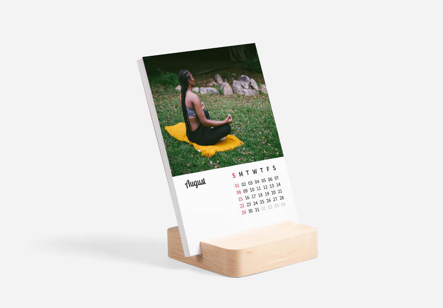 Easel Calendar Easel Calendar