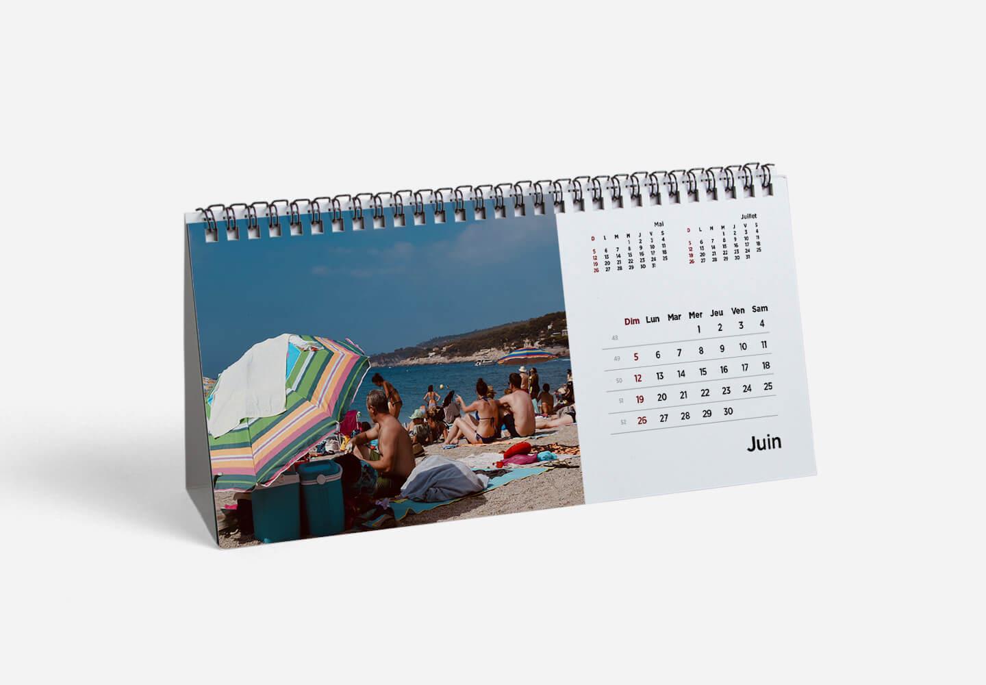 Calendrier de bureau écolo Calendrier de bureau écolo