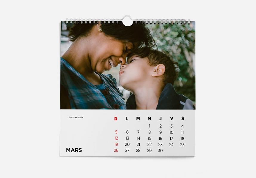 Calendrier deco